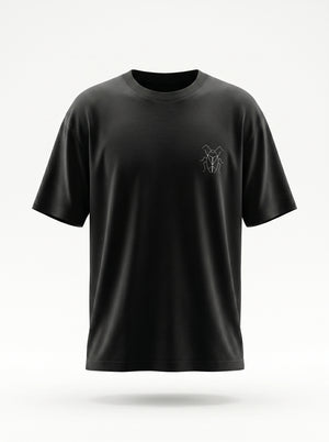 Proud Cockroach - Oversized Black T Shirt